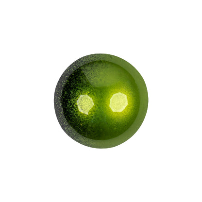 Metallic Green Button - 32L/20mm