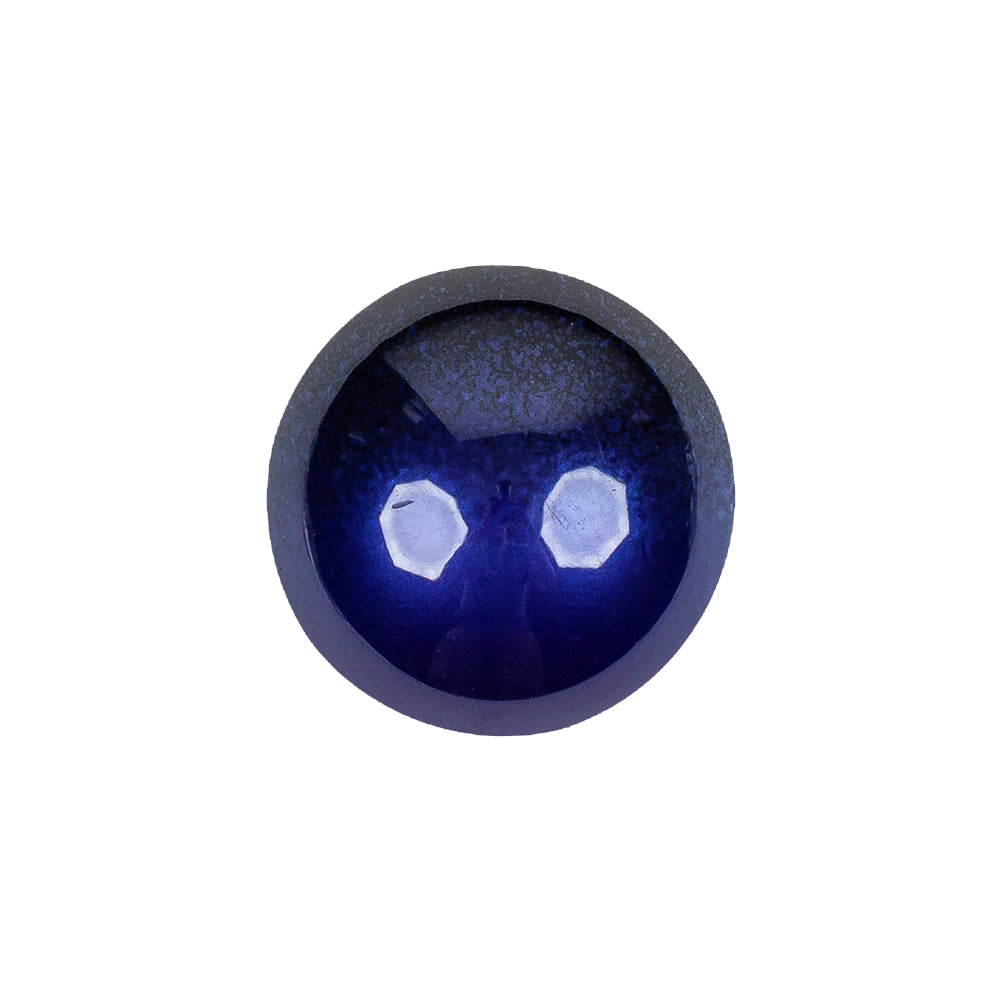 Metallic Navy Blue Button - 32L/20mm