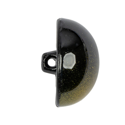 Metallic Yellow Button - 44L/28mm - Folded