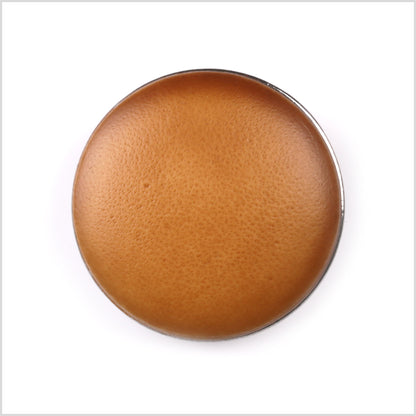 Light Brown Zamac Button - 32L/20mm