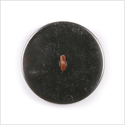 Dark Brown Zamac Button - 44L/28mm Detail