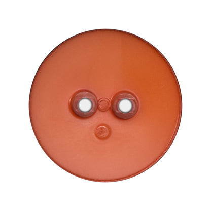 Orange Plastic Button - 44L/28mm