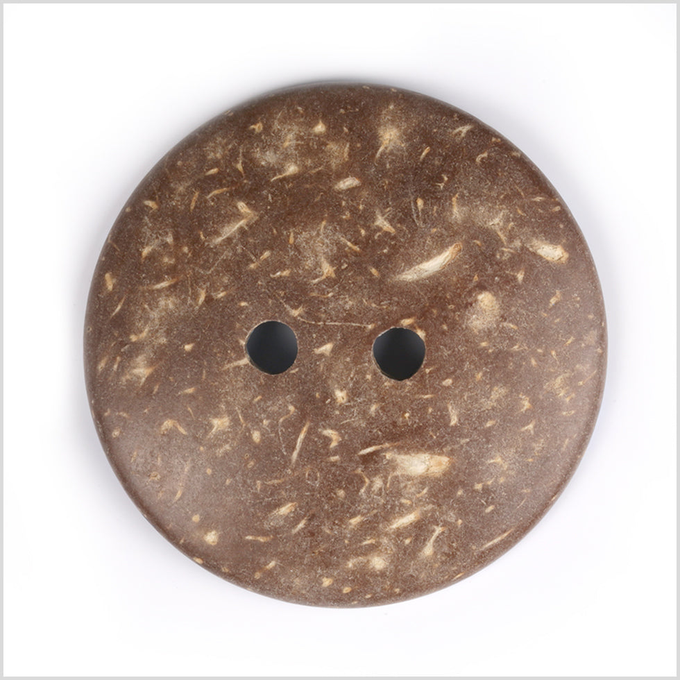 Orange 2-Hole Coconut Button - 80L/50.8mm Detail