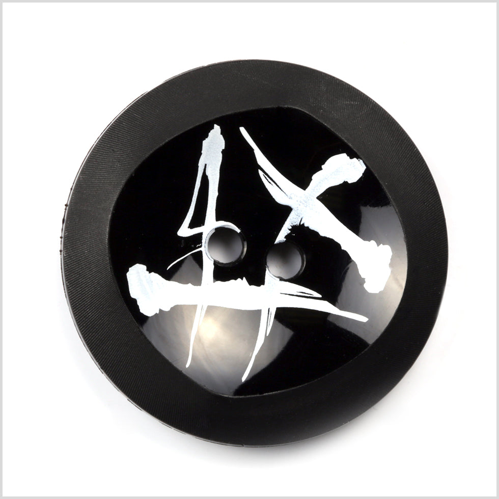 Nat Pastic Button - 36L/23mm