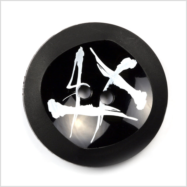 Nat Pastic Button - 36L/23mm