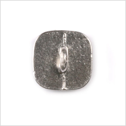Black/Silver Square Button - 18L/11.5mm - Detail