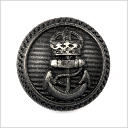 Black Spazz Anchor Button - 24L/15mm