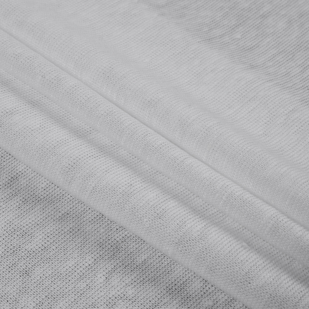 White Linen Knit - Detail