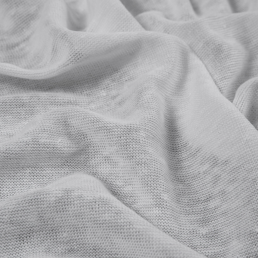 White Linen Knit - Full