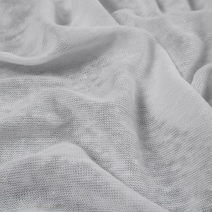 White Linen Knit - Full