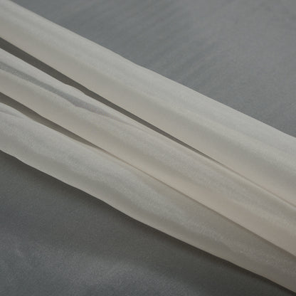 2-Ply Polyester Organza - Nude - Zelda Collection Detail