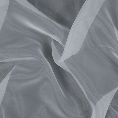 White 2-Ply Polyester Organza