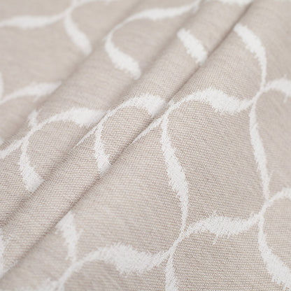 Spanish Lino Ikat-Like Classical Polyester-Cotton Canvas - Folded