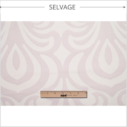 Spanish Pink Damask Cotton-Polyester Full