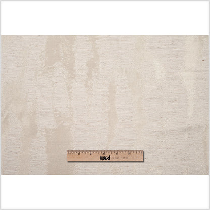 Turkish Metallic Gold/Ivory Polyester Woven - Full