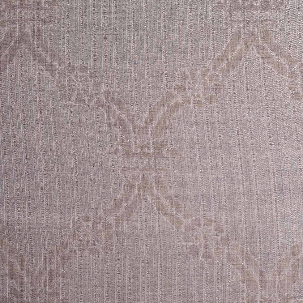 Metallic Beige Sheer Polyester Woven