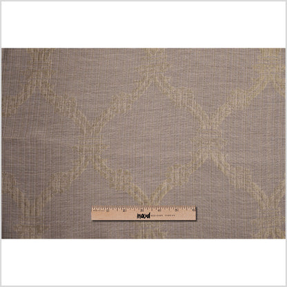 Metallic Antique Gold Sheer Polyester Woven Full