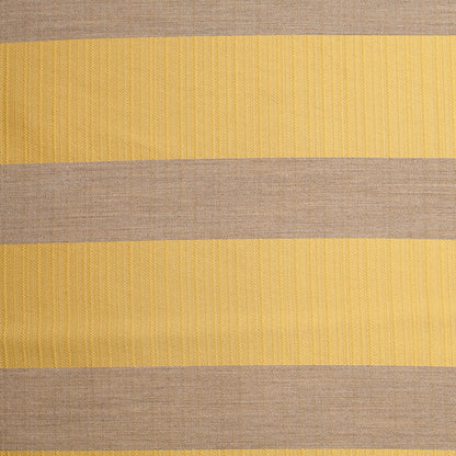 Striped Gold/Beige Polyester Woven