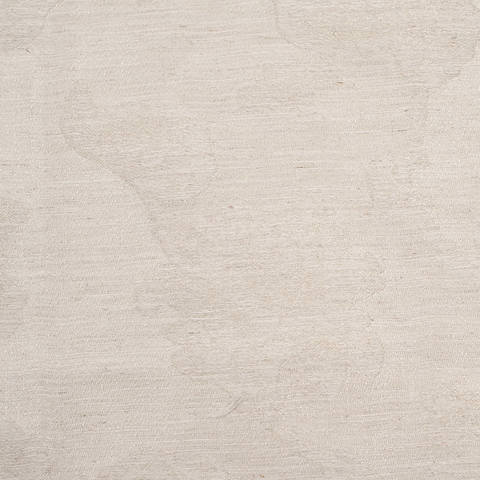 Metallic Gold/Linen Floral Polyester Brocade