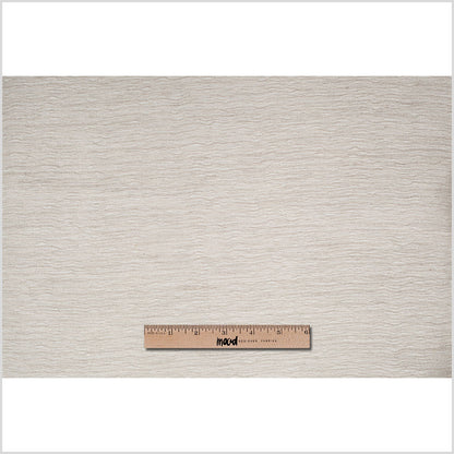 Turkish Metallic Silver Striated Polyester Woven - Full