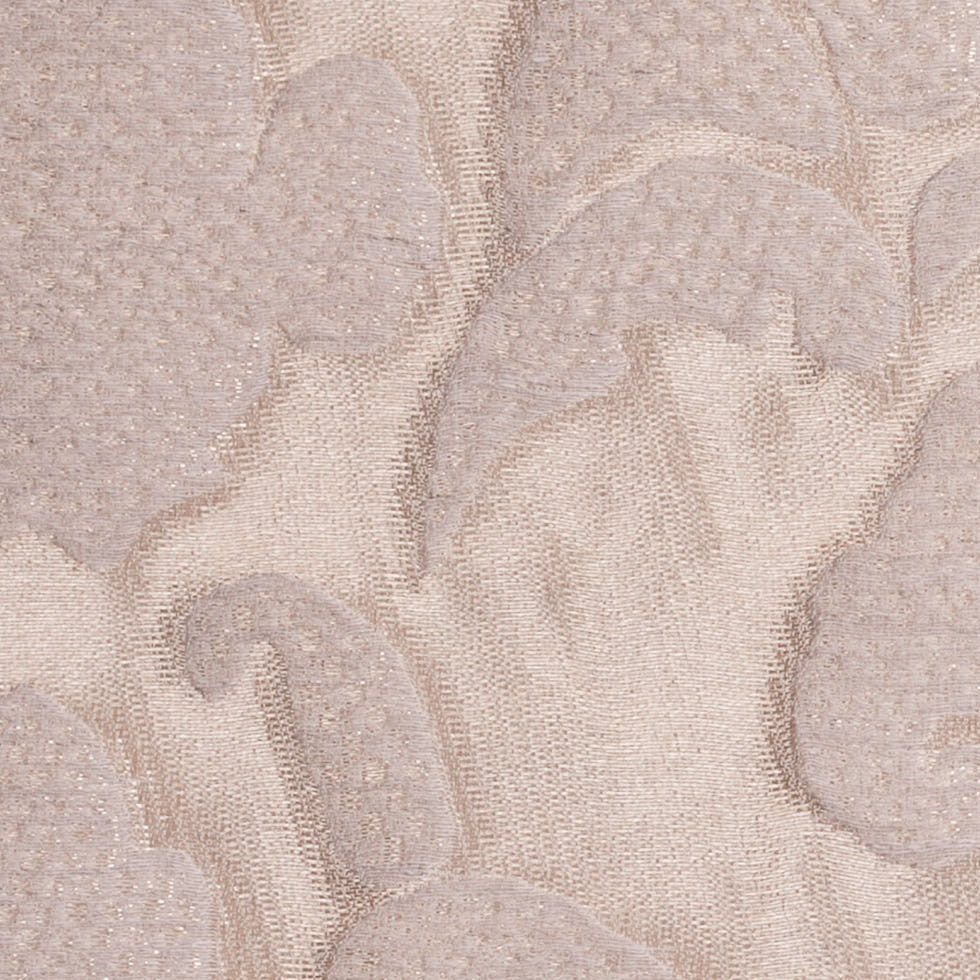 Turkish Metallic Gold Damask Polyester Brocade - Detail