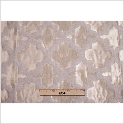 Turkish Metallic Gold Morocan Polyester Brocade - Full