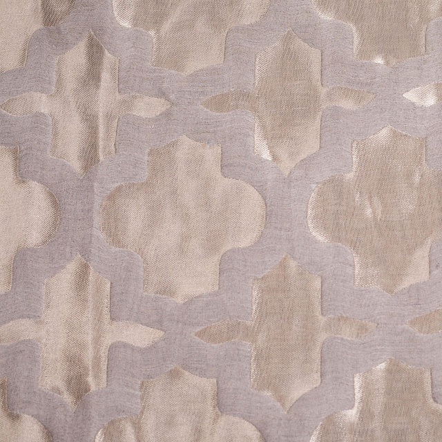 Turkish Metallic Gold Morocan Polyester Brocade