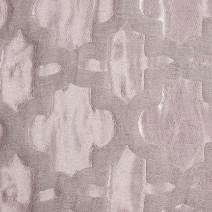 Turkish Metallic Pink Morocan Polyester Brocade