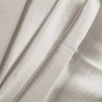 Turkish Striped Pearl Polyester Satin - Folded