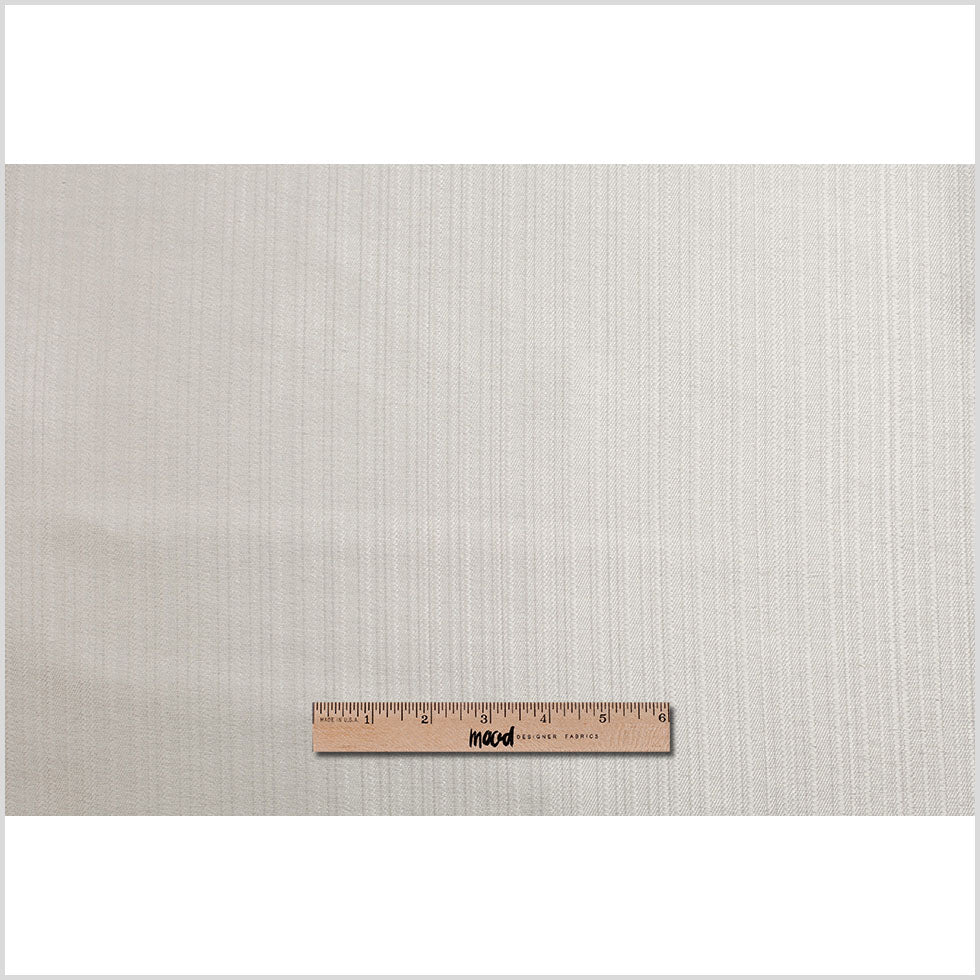 Turkish Striped Pearl Polyester Satin - Full