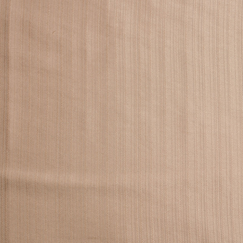 Turkish Striped Mocha Polyester Satin
