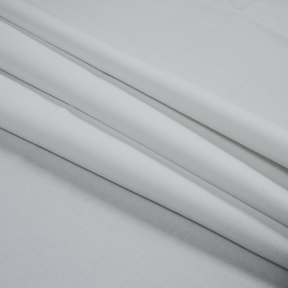 White Cotton Canvas - Detail