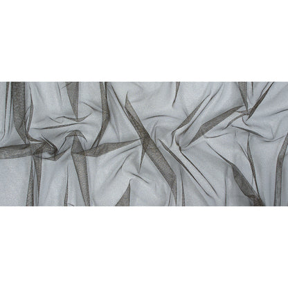 Metallic Gold and Black Tulle - Folded