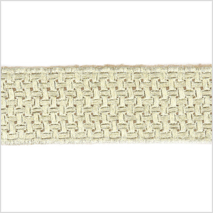1.5" Metallic Gold Woven Trim