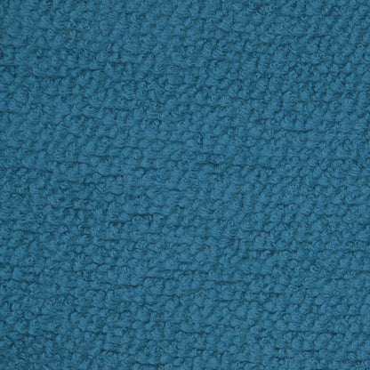 Teal Wool and Polyester Boucle - Detail