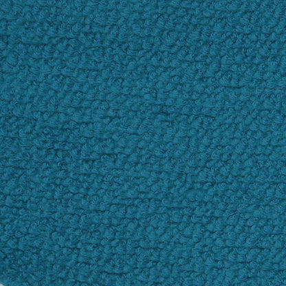 Teal Wool and Polyester Boucle