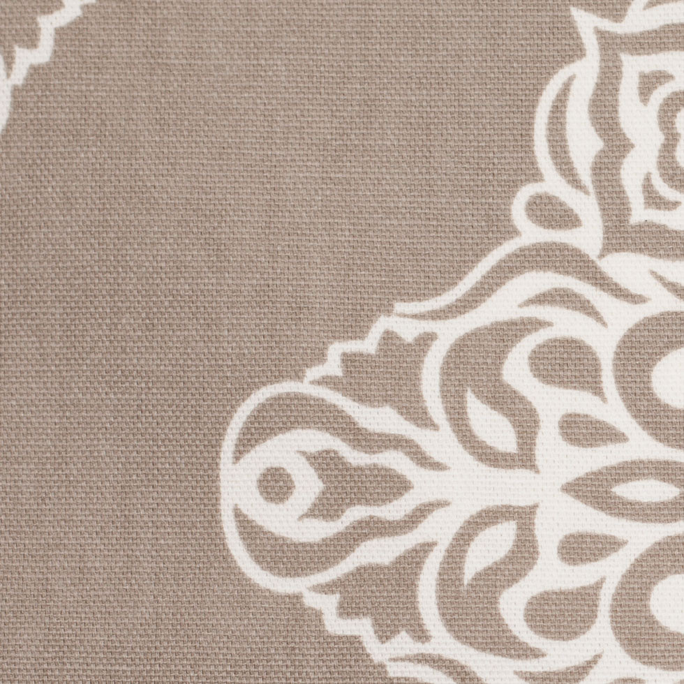 Mushroom Light-Weight Printed Cotton Woven - Detail