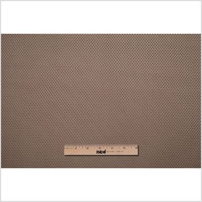 Taupe Spacer Mesh Folded