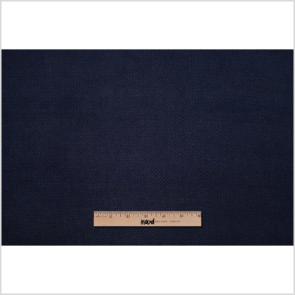 Navy Spacer Mesh Folded