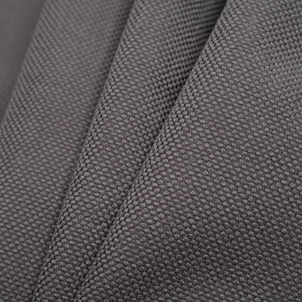 Graphite Heavy Woven Polyester - Folded