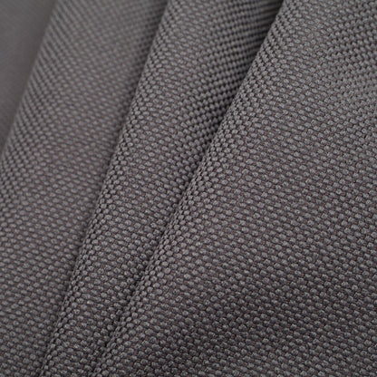 Graphite Heavy Woven Polyester - Folded