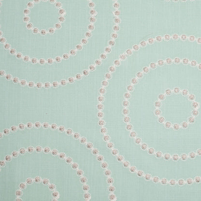 Opal Embroidered Circles Polyester Woven