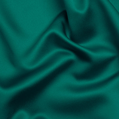Polyester Satin - Crepe Teal - Reverie Collection