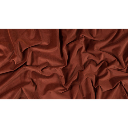 Terracotta Cotton Velveteen Full