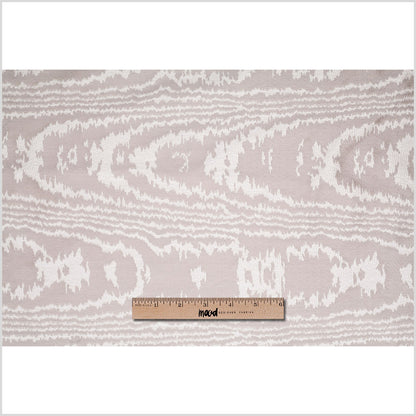 Turkish Silver Moire-Like Polyester Woven - Full