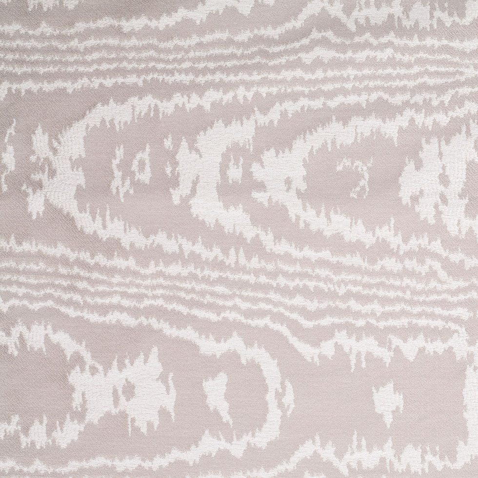 Turkish Silver Moire-Like Polyester Woven