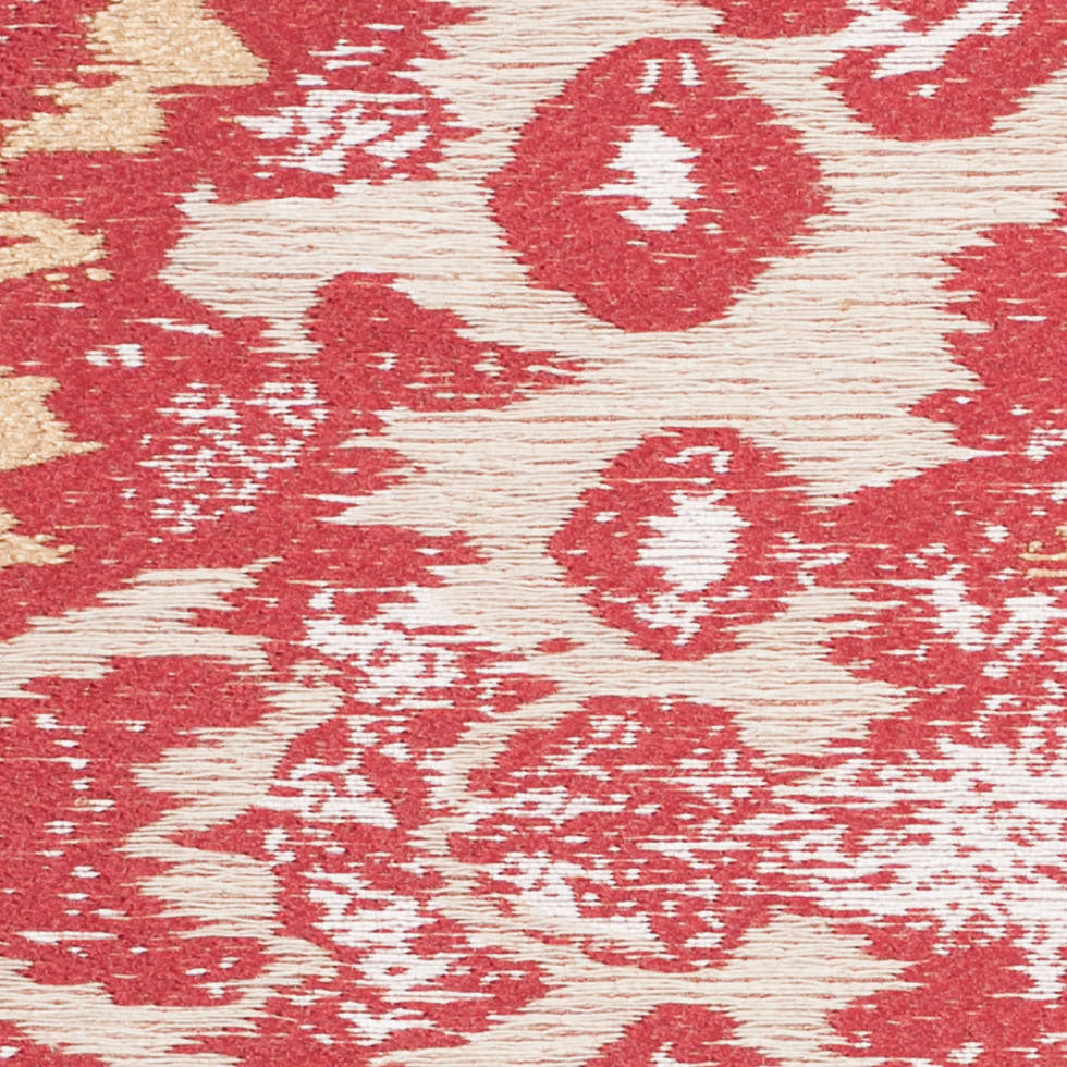 Turkish Fire Ikat Polyester Woven - Detail