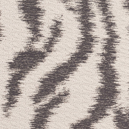 Turkish Sand/Black Animal Printed Polyester Woven - Detail