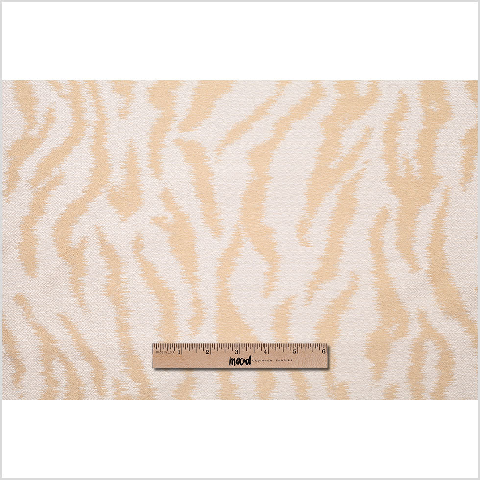 Turkish Gold/Silver Animal Printed Polyester Woven - Full