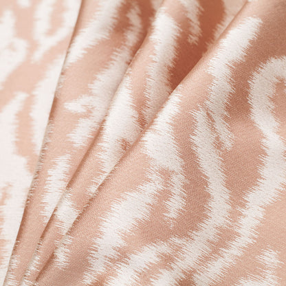 Mocha Animal Printed Polyester Woven Folded